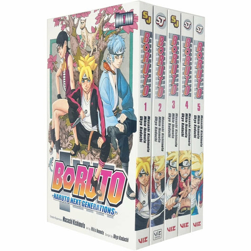 Boruto Naruto Next Generations Series 1-5: 5 Books Collection Set By Masashi Kishimoto, Ukyo Kodachi - The Book Bundle