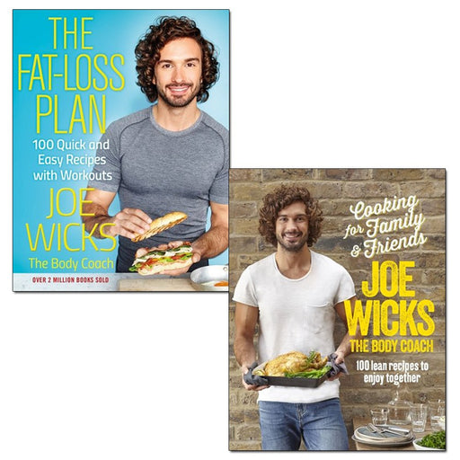 fat loss plan and cooking for family and friends [hardcover] 2 books collection set - The Book Bundle