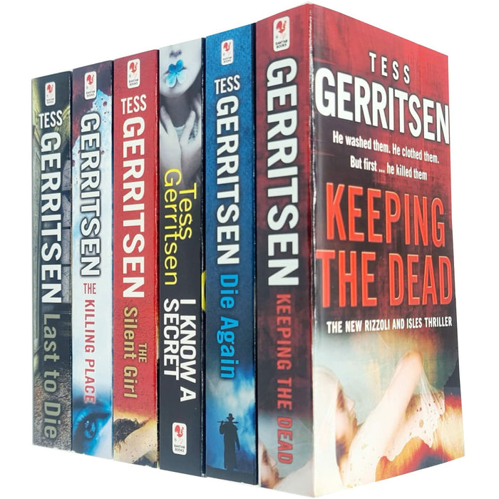Rizzoli & Isles Series 7-12 Collection 6 Books Set By Tess Gerritsen (Keeping the Dead) - The Book Bundle