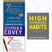 High performance habits [hardcover],7 habits of highly effective people,personal workbook 3 books collection set - The Book Bundle