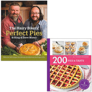 The Hairy Bikers' Perfect Pies & 200 Pies & Tarts: By Sara Lewis 2 Books Collection Set - The Book Bundle