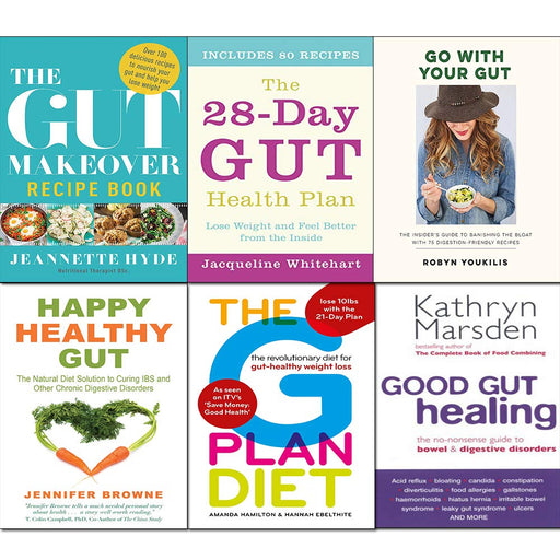Good Gut Makeover Healthy Healing weight loss Books collection set - The Book Bundle