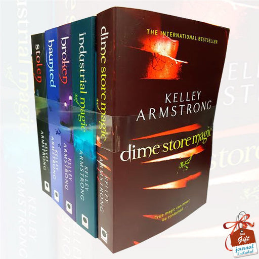 Kelley Armstrong Otherworld Collection 5 Books Bundle With Gift Journal (Dime Store Magic, Industrial Magic, Broken, Haunted, Stolen) - The Book Bundle