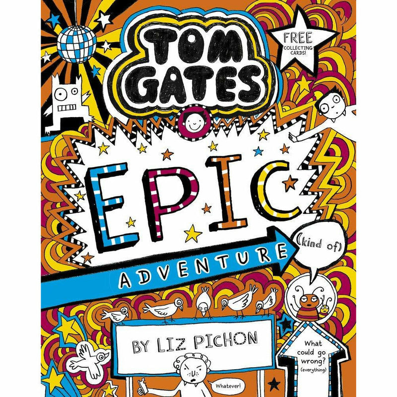 Tom Gates Series 3 Collection by Liz Pichon, 5 paperback books for ages 7-9, featuring colorful cover illustrations.