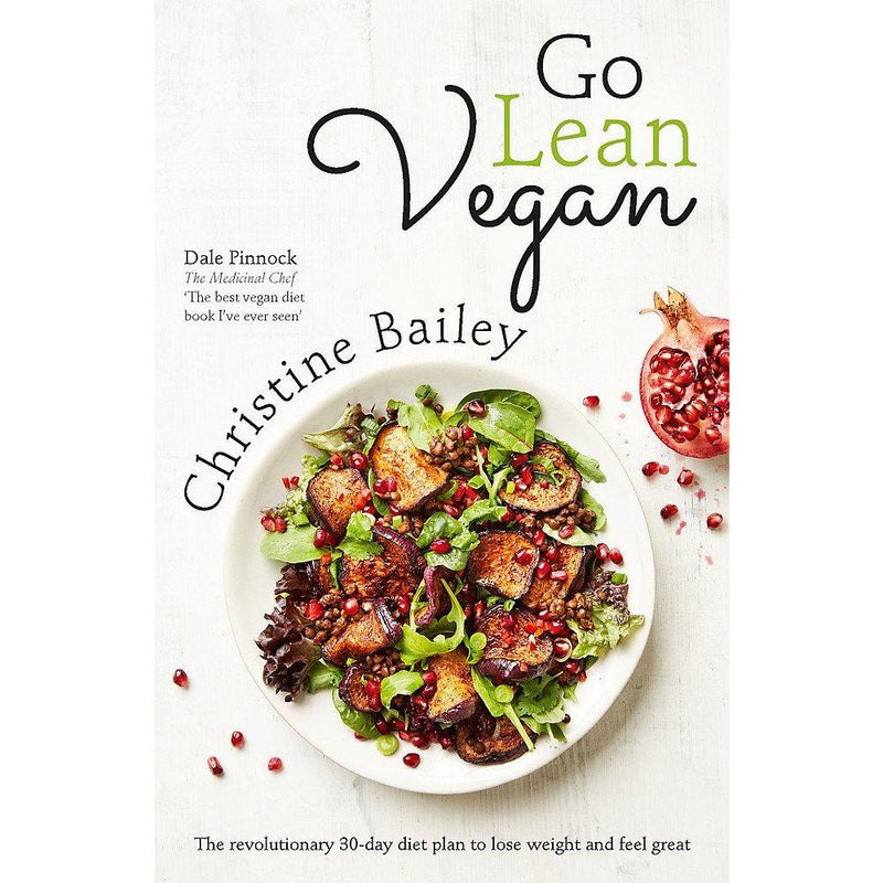 Go lean vegan, vegan cookbook for beginners, longevity diet, vegan cakes and other bakes [hardcover] 4 books collection set - The Book Bundle
