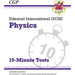 Cgp edexcel international gcse grade 9-1 physics, biology, chemistry 3 books collection set - 10-minute test - The Book Bundle