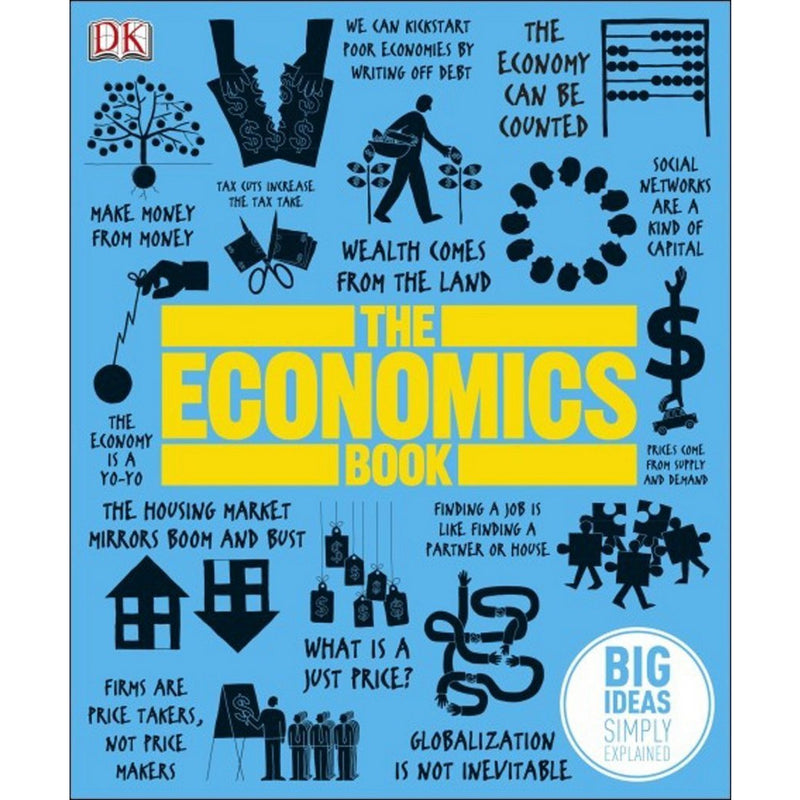The Economics Book, The Business Book Big Ideas Simply Explained 2 Books Collection Set - The Book Bundle