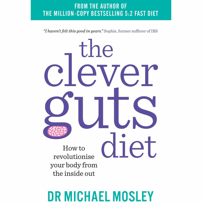 Fast Diet, Clever Guts Diet, 6 Week Challenge Blood Sugar Diet, 8-Week Blood Sugar Diet and Recipe Book 5 Books Collection Set - The Book Bundle