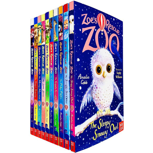Zoe's Rescue Zoo Books 11 - 20 Collection Set by Amelia Cobb - The Book Bundle