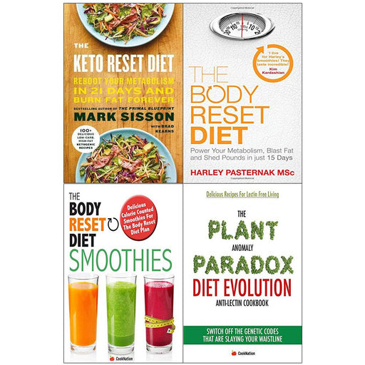 Plant anomaly paradox, keto and body reset diet smoothies 4 books collection set - The Book Bundle