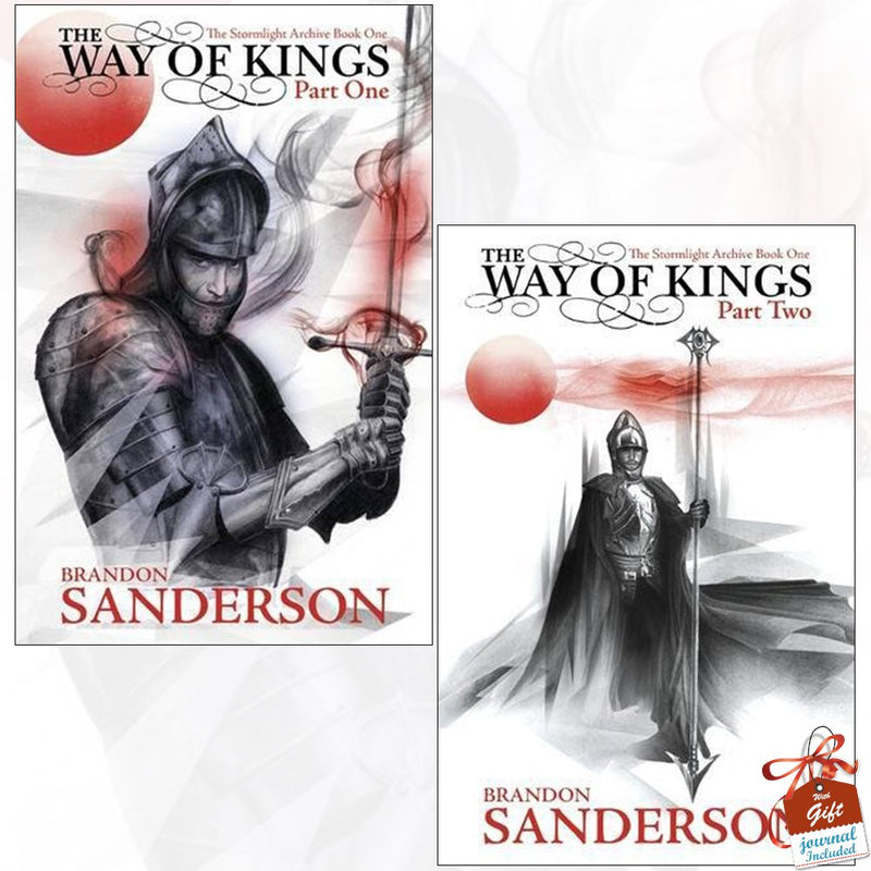 Brandon Sanderson Stormlight Archive Book One Collection 2 Books Bundle With Gift Journal - The Book Bundle