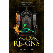 Five paperback books from the Three Dark Crowns collection by Kendare Blake, featuring dark fantasy fiction by Macmillan Children's Books.