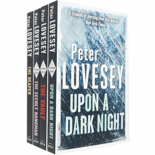 Peter Lovesey Collection 4 Books Set (Upon A Dark Night, The Vault, The Secret Hangman, The Reaper) - The Book Bundle