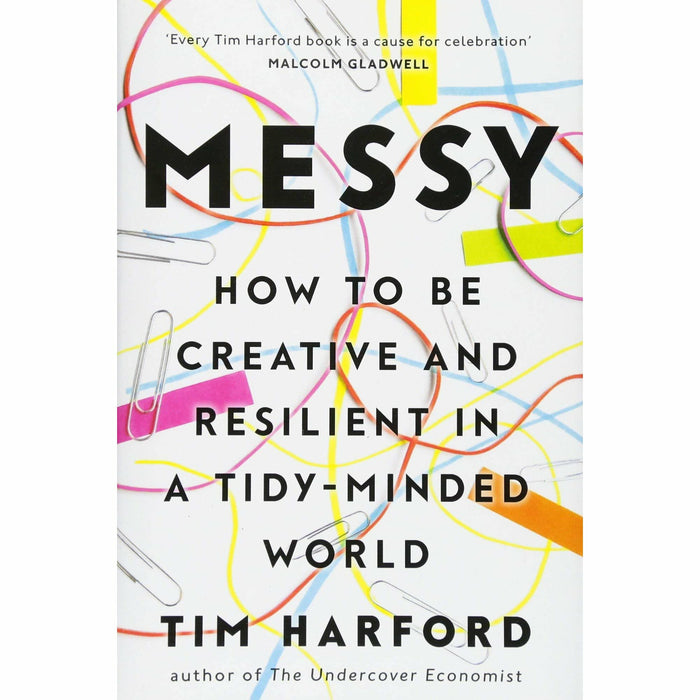Messy [Hardcover], Sane New World, Thinking Fast and Slow, You Are a Badass 4 Books Collection Set - The Book Bundle