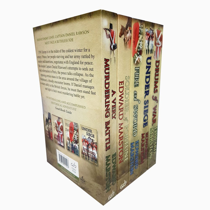 Edward marston captain rawson series 5 books collection set - The Book Bundle