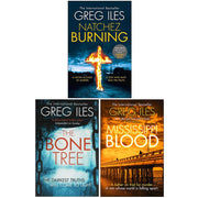 Greg Iles Penn Cage Series (4-6) 3 Books Collection Set (Natchez Burning, The Bone Tree, Mississippi Blood) - The Book Bundle