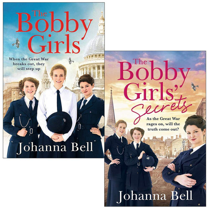 The Bobby Girls Series 2 collection set by Johanna Bell, paperback fiction books, featuring colorful covers and title text.