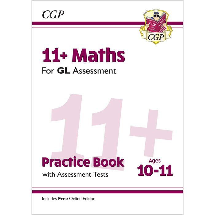CGP CEM 11+ 10-Minute Tests Verbal, Non Verbal Reasoning, Maths Practice Book 3 Books Collection Set - The Book Bundle