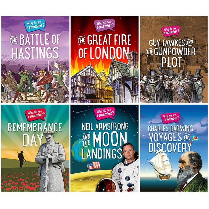 Why do we remember collection 6 books set - The Book Bundle