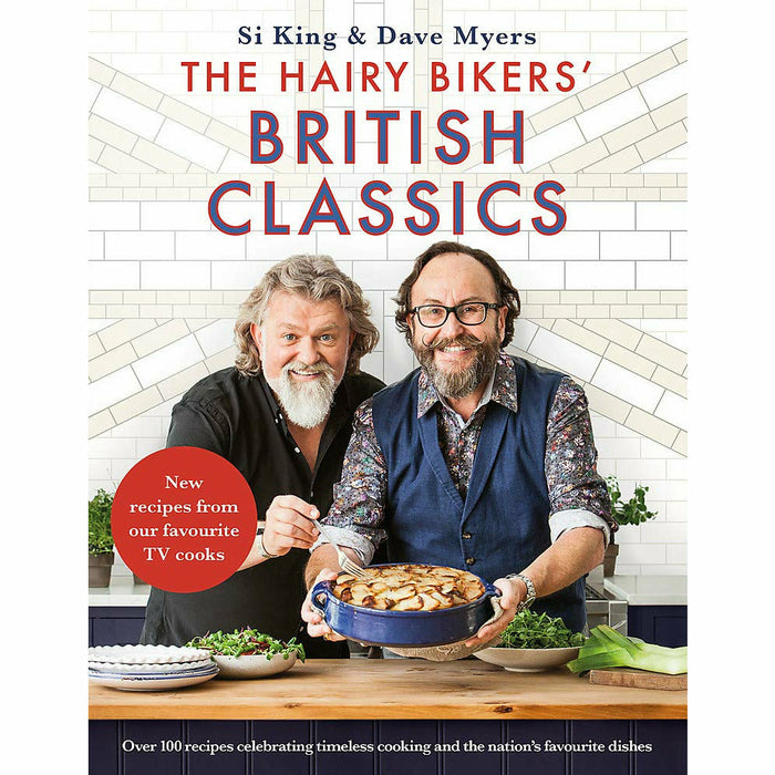 The Hairy Bikers Series By Hairy Bikers 4 Books Set (Mediterranean, British)NEW - The Book Bundle