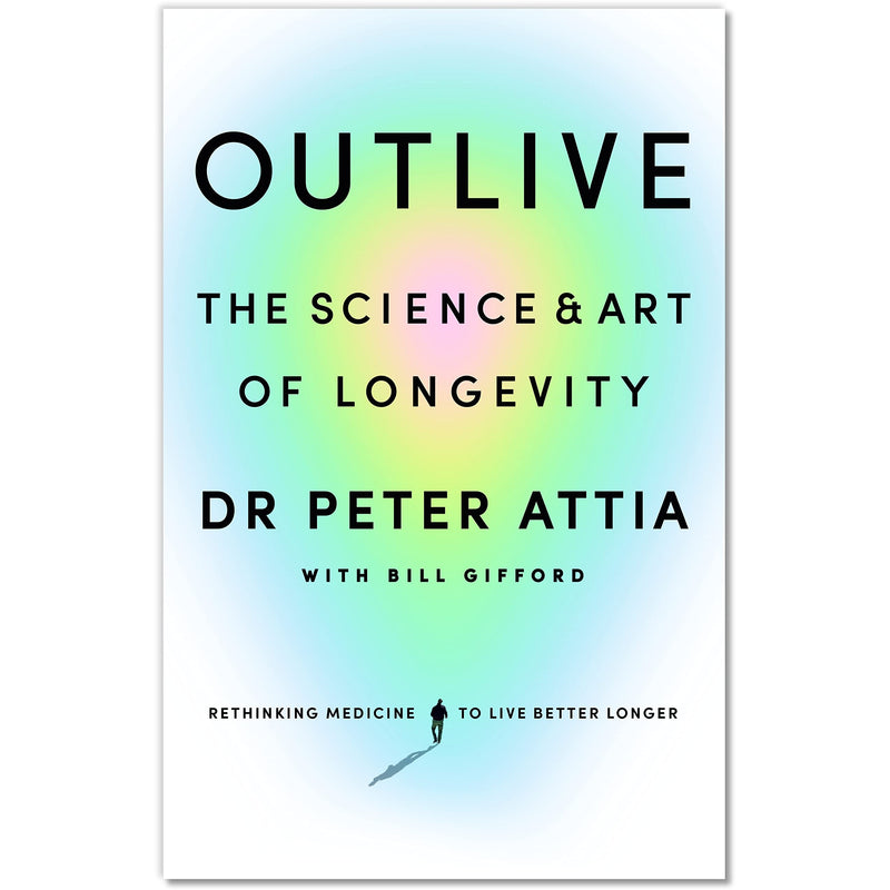 Outlive: The Science and Art of Longevity, Built to Move 2 Books Collection Set - The Book Bundle