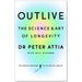 Outlive: The Science and Art of Longevity, Built to Move 2 Books Collection Set - The Book Bundle