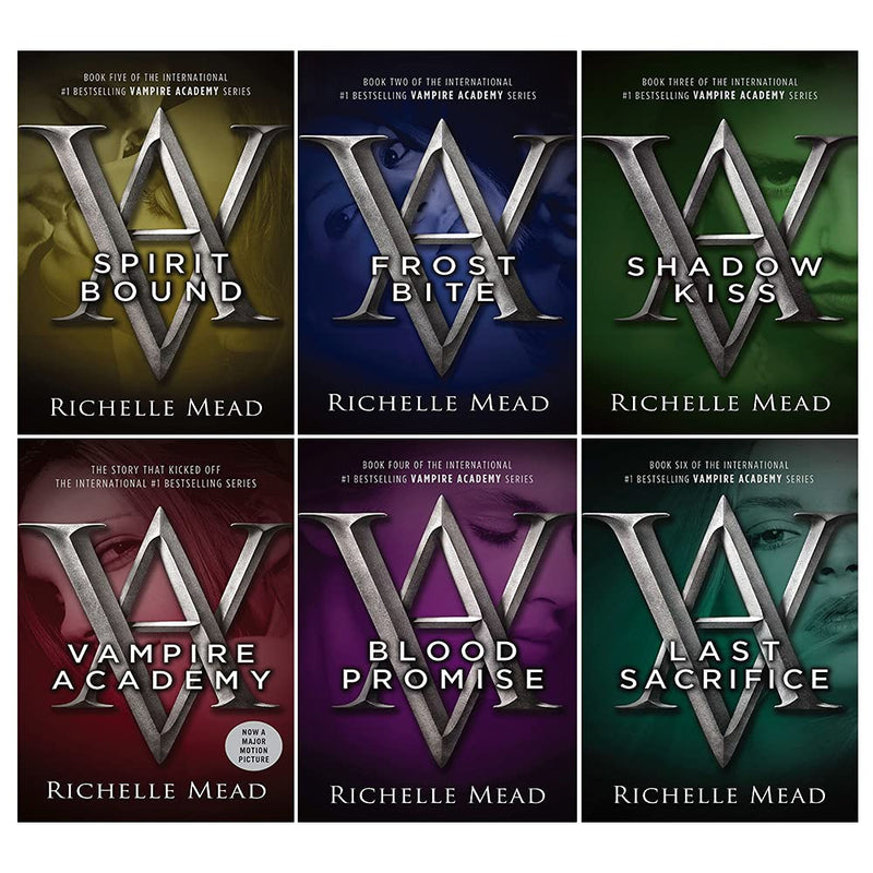 Vampire Academy Series Books 1 - 6 Collection Set by Richelle Mead Paperback NEW - The Book Bundle