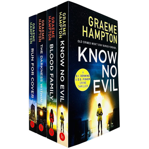 Graeme Hampton Inspector Denning Novels Collection 4 Books Set - The Book Bundle