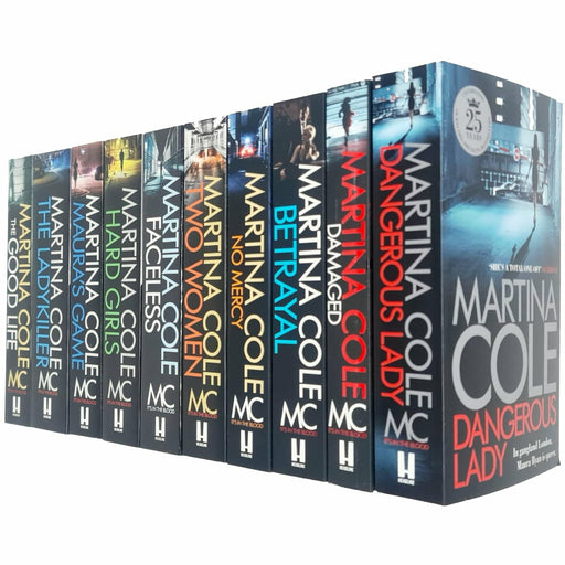 Martina Cole Collection 10 Books Set (Dangerous Lady, Damaged, Betrayal) - The Book Bundle
