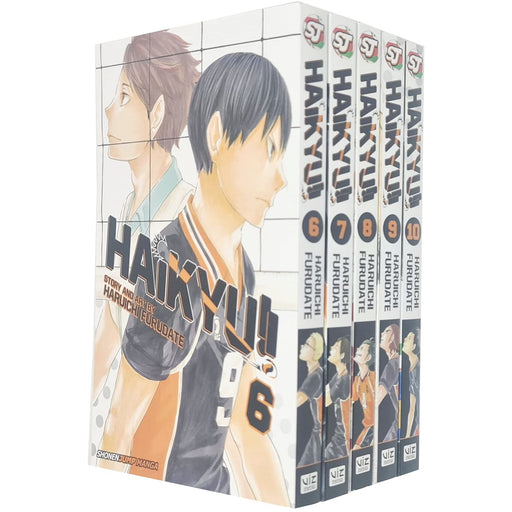 Haikyu Series Volume 6-10 Collection 5 Books Set By Haruichi Furudate - The Book Bundle