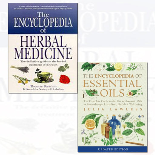 Encyclopedia of essential oils and bartram's encyclopedia of herbal medicine 2 books collection set - The Book Bundle