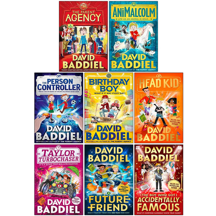 David Baddiel Collection 8 Books Set (The Boy Who Got Accidentally Famous) - The Book Bundle