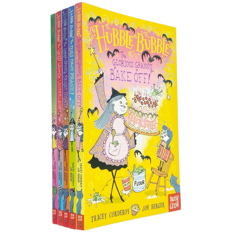 Hubble Bubble Series 5 Books Collection Set By Tracey Corderoy & Joe Berger - The Book Bundle