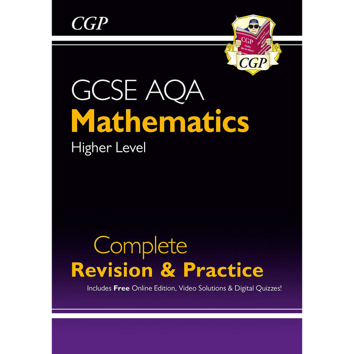 New GCSE AQA Higher  9-1 Complete Revision & Practice 2 Books Collection Set  (Combined Science & Maths ) - The Book Bundle