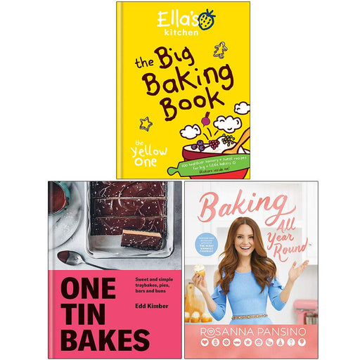 The Big Baking, One Tin Bakes, Baking All Year 3 Books Collection Set - The Book Bundle