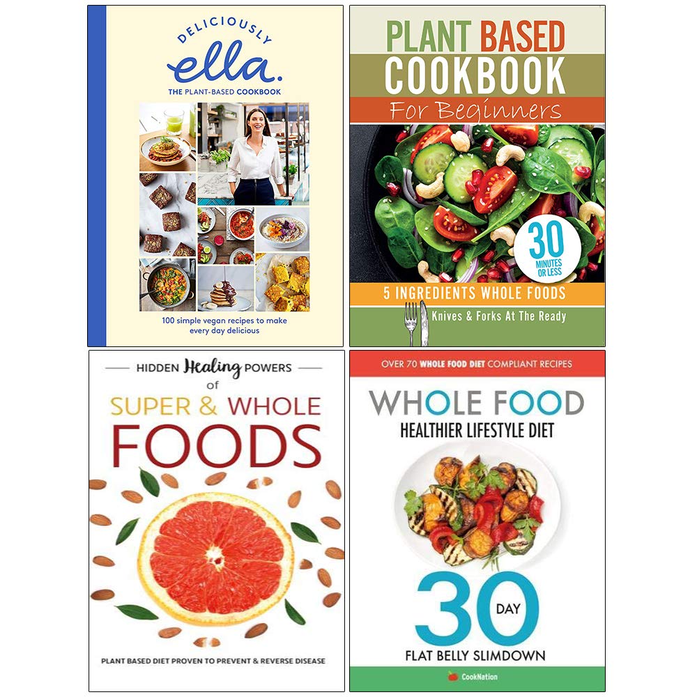 Deliciously Ella The Plant Based Cookbook 4 Book Set Non Fiction — The Book  Bundle