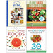 Deliciously Ella The Plant , Plant Based Cookbook , Hidden Healing Powers, Whole Food  4 Books Collection Set - The Book Bundle
