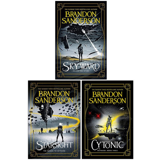 Brandon Sanderson Skyward Trilogy 3 Books Collection Set (Skyward, Starsight, Cytonic) - The Book Bundle