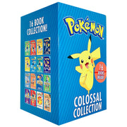 Pokémon Colossal Collection 16 Books Box Set (Ash's Big Challenge, Pokémon Peril) - The Book Bundle