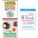 lose weight ,8-week blood sugar diet and the fastdiet  3 books bundle collection - The Book Bundle