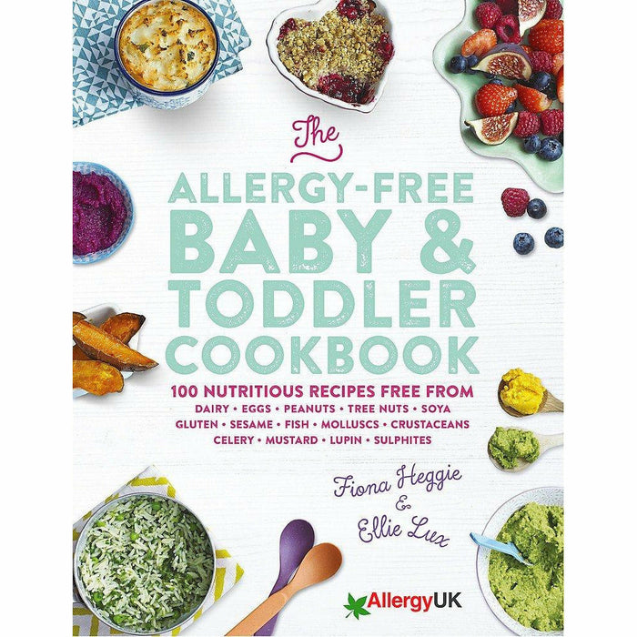 First time parent, allergy free baby and toddler cookbook [hardcover] and baby food matters 3 books collection set - The Book Bundle