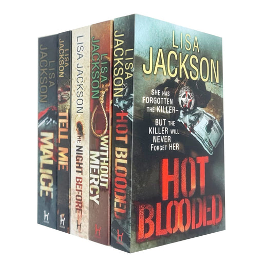 Lisa Jackson Collection 5 Books Set (Hot Blooded, Without Mercy, The Night Before, Tell Me, Malice) - The Book Bundle