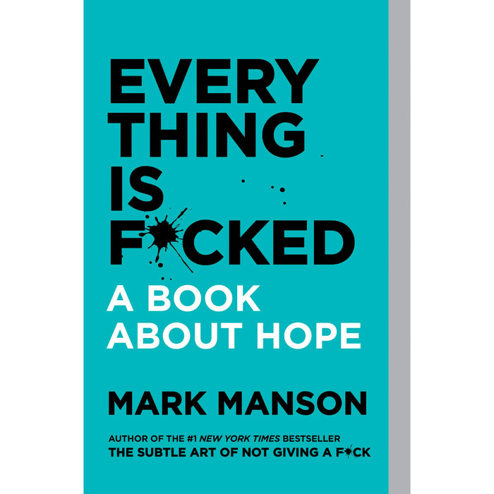 Mark Manson Collection 3 Books Set (The Subtle Art Of Not Giving A F*ck [Hardcover], Will [Hardcover] & Everything Is F*cked) - The Book Bundle