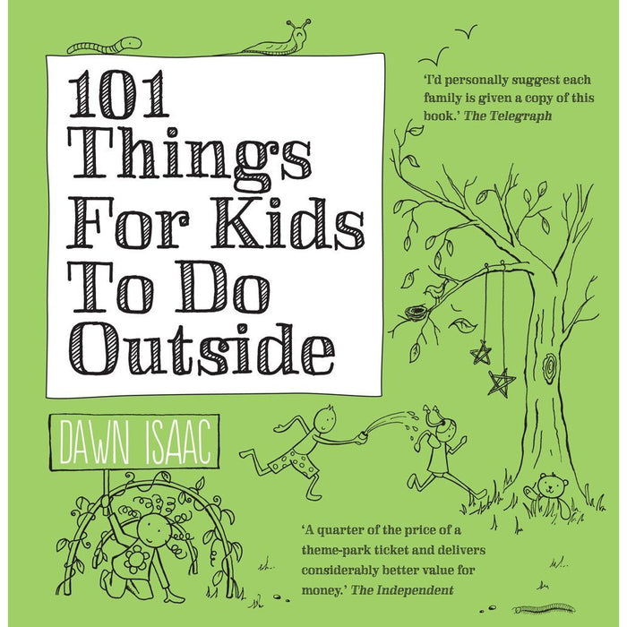 Dawn Isaac 101 Things for Kids to Do 2 Books Bundle Collection (101 Things for Kids to Do on a Rainy Day, 101 Things For Kids To Do Outside) - The Book Bundle