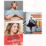 Collection of three non-fiction books including "Everything" by Cameron Diaz, Vogue Williams, and Dr. Anjali Mahto, with mixed formats.