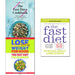 Fast days cookbook[hardcover],diet and lose weight for good for beginners 3 books collection set - The Book Bundle