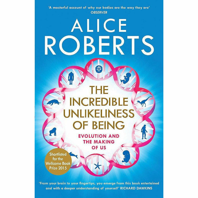 Collection of three non-fiction paperback books by Alice Roberts, exploring the Celts and human history, published by Heron and Windmill Books.