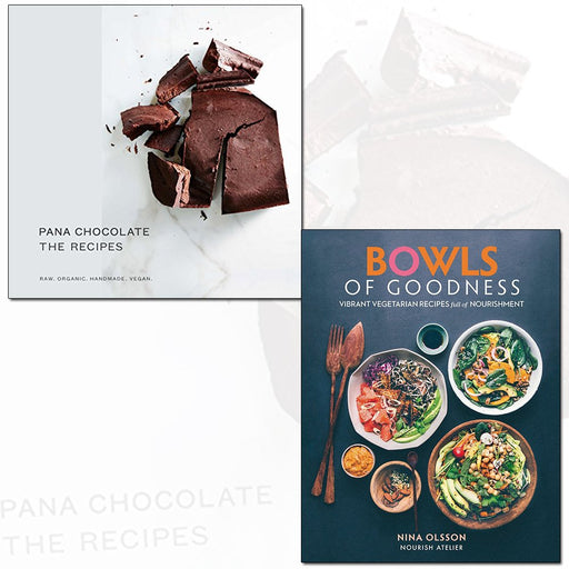 Pana Chocolate the Recipes and Bowls of Goodness 2 Books Collection Set - The Book Bundle