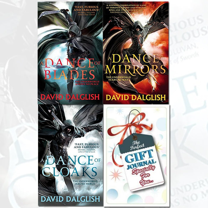 Shadowdance Series (1-3) David Dalglish Collection 3 Books Bundle (A Dance of Cloaks, A Dance of Blades, A Dance of Mirrors) - The Book Bundle