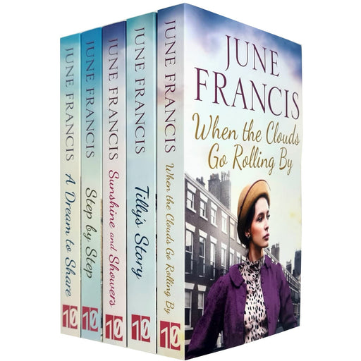The Victoria Crescent Sagas 1-5 Books Collection Set By June Francis (Step by Step) - The Book Bundle